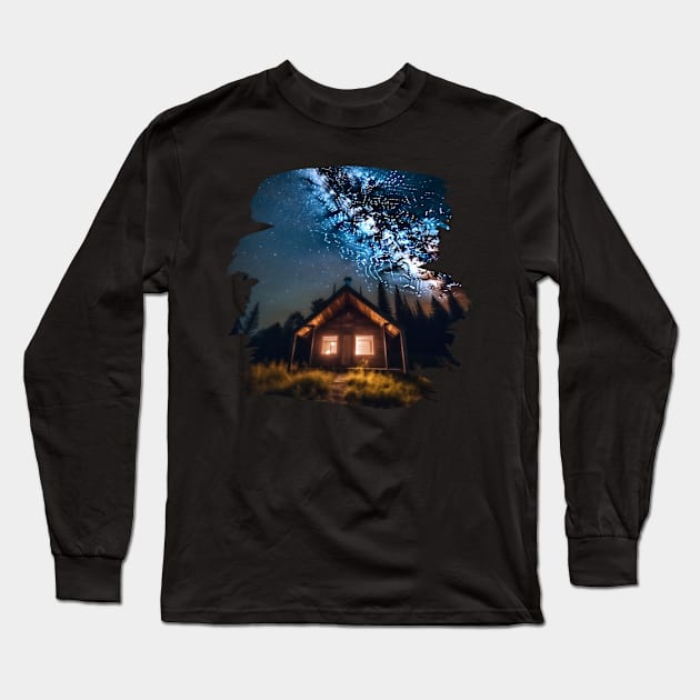 horror night Long Sleeve T-Shirt by Pixy Official